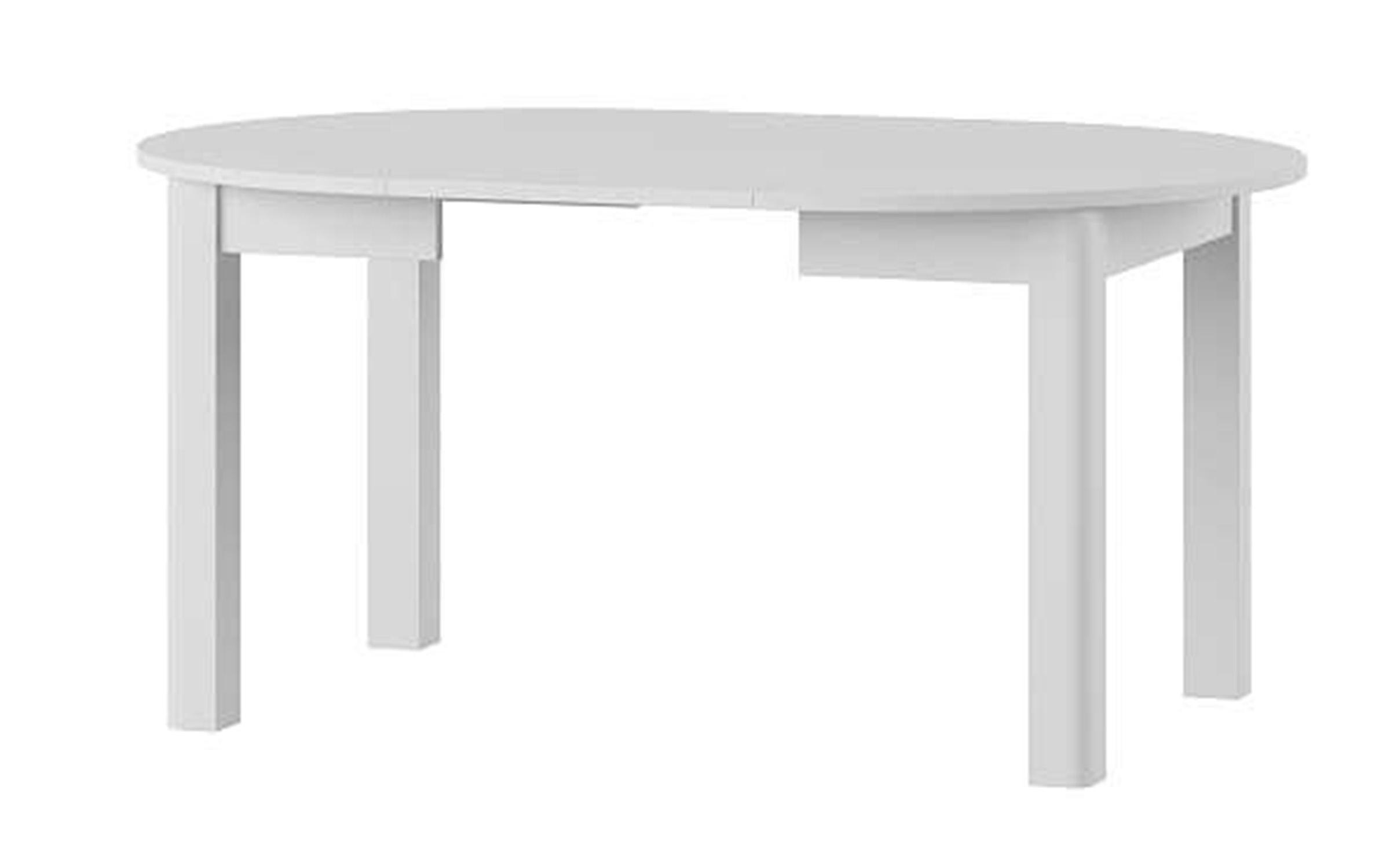 Tavolinë ngrënie  Uran, e bardhë mat  3